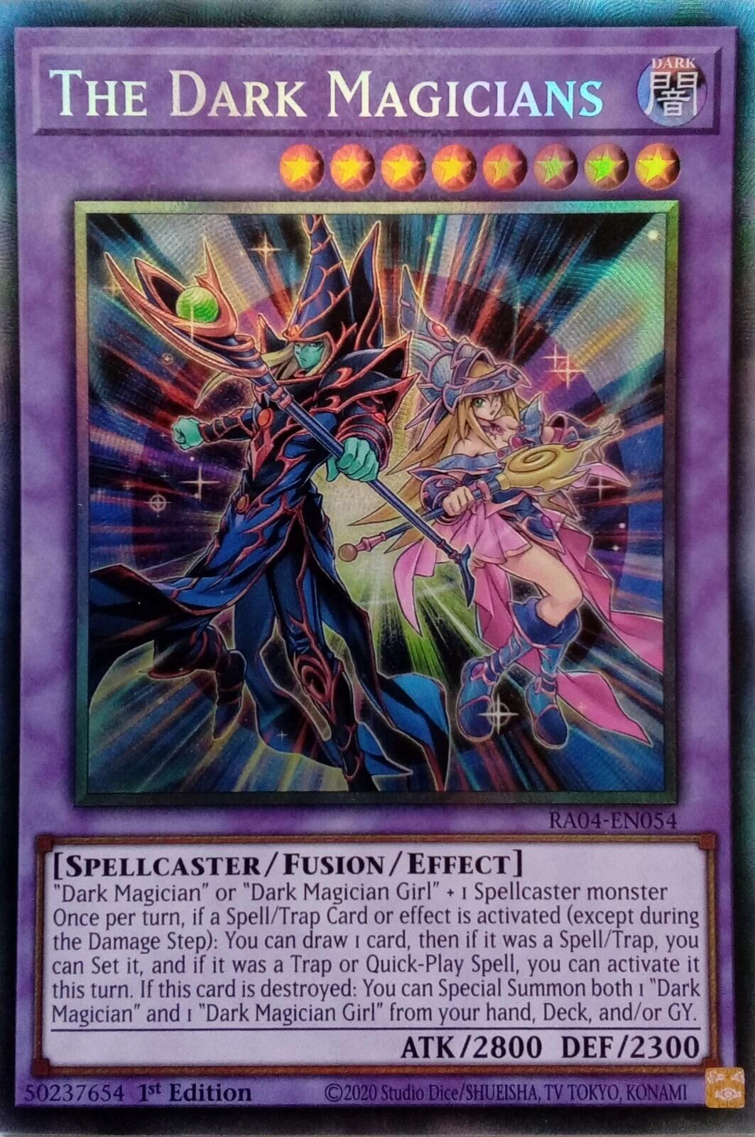 The Dark Magicians [RA04-EN054] Prismatic Collector's Rare | Gear Gaming Bentonville