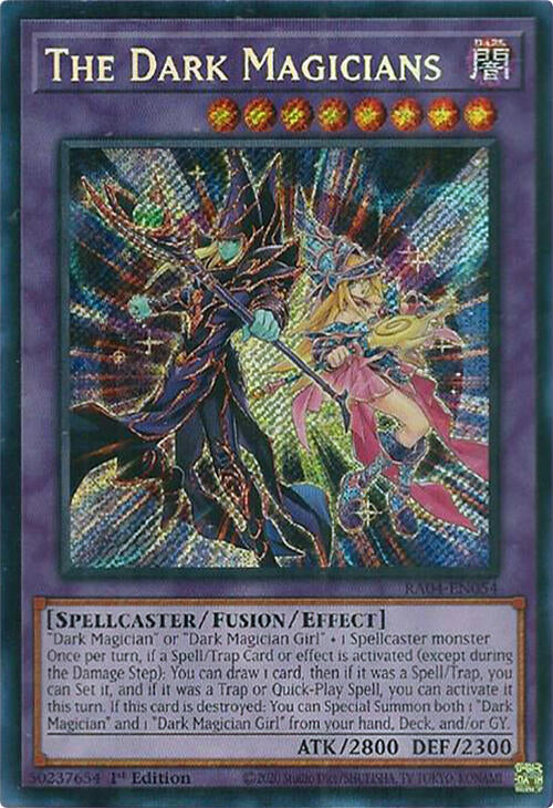 The Dark Magicians [RA04-EN054] Secret Rare | Gear Gaming Bentonville