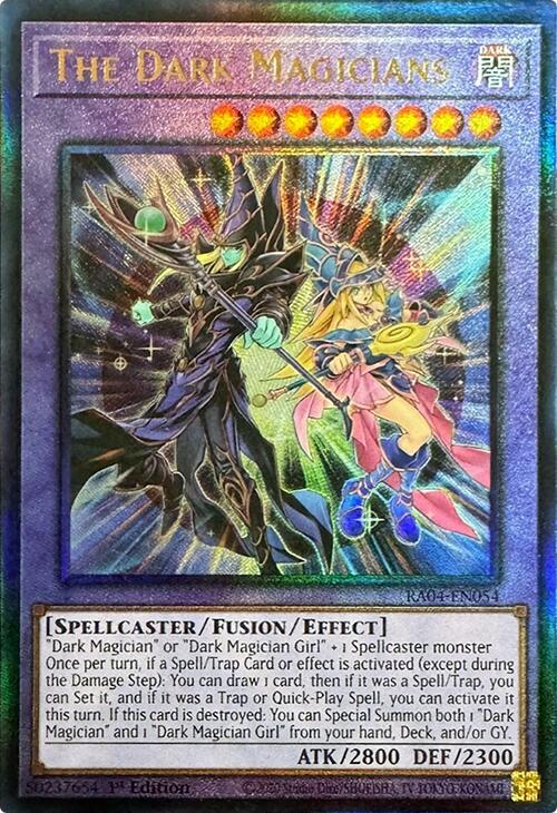 The Dark Magicians [RA04-EN054] Prismatic Ultimate Rare | Gear Gaming Bentonville