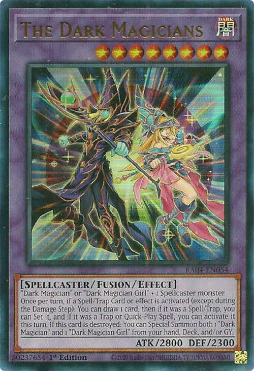 The Dark Magicians [RA04-EN054] Ultra Rare | Gear Gaming Bentonville