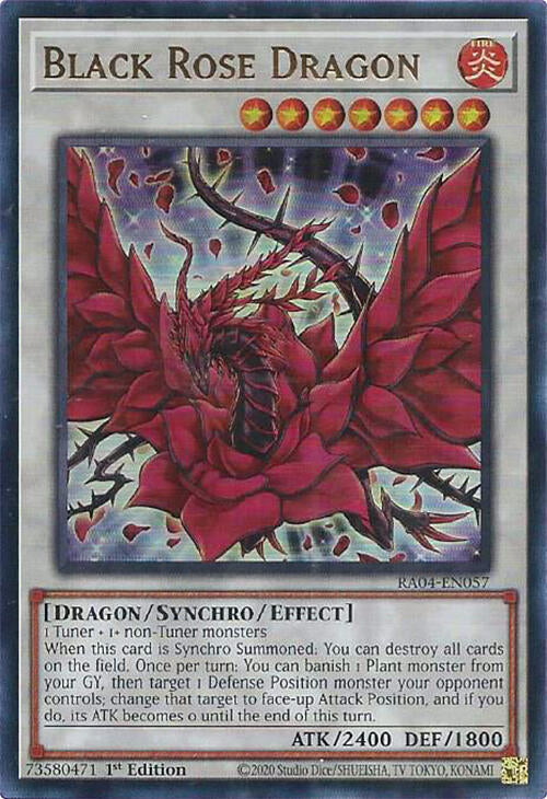 Black Rose Dragon [RA04-EN057] Ultra Rare | Gear Gaming Bentonville