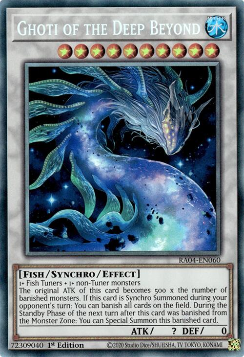 Ghoti of the Deep Beyond [RA04-EN060] Prismatic Collector's Rare | Gear Gaming Bentonville