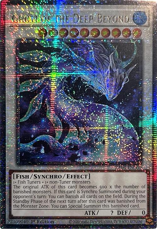 Ghoti of the Deep Beyond [RA04-EN060] Quarter Century Secret Rare | Gear Gaming Bentonville