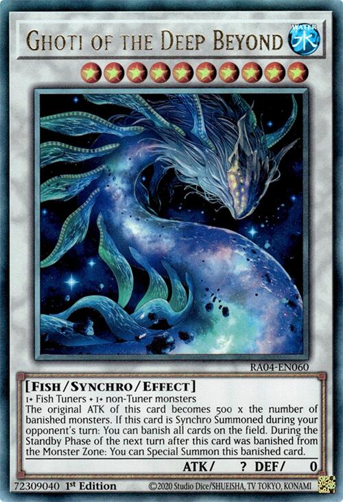 Ghoti of the Deep Beyond [RA04-EN060] Prismatic Ultimate Rare | Gear Gaming Bentonville