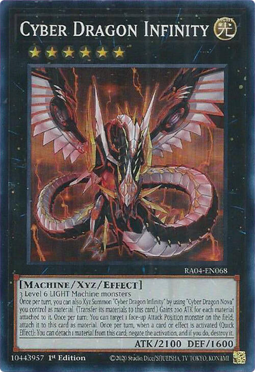 Cyber Dragon Infinity [RA04-EN068] Super Rare | Gear Gaming Bentonville