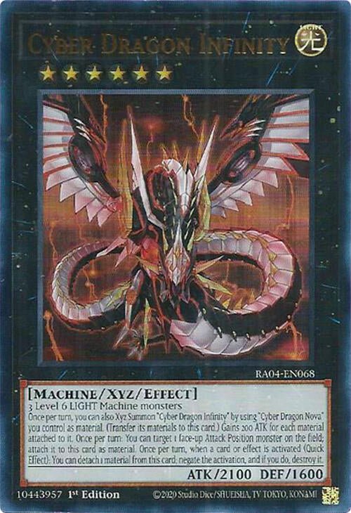Cyber Dragon Infinity [RA04-EN068] Ultra Rare | Gear Gaming Bentonville