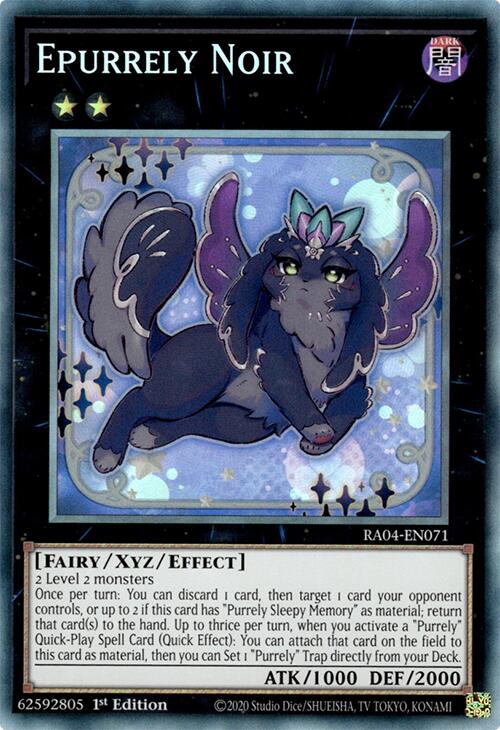 Epurrely Noir [RA04-EN071] Prismatic Collector's Rare | Gear Gaming Bentonville