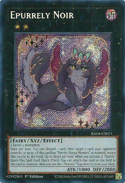 Epurrely Noir [RA04-EN071] Secret Rare | Gear Gaming Bentonville