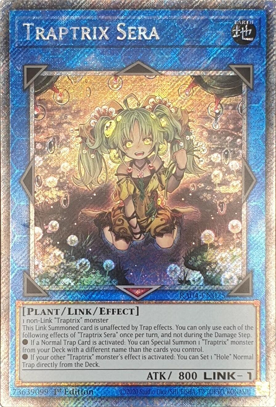 Traptrix Sera [RA04-EN075] Platinum Secret Rare | Gear Gaming Bentonville