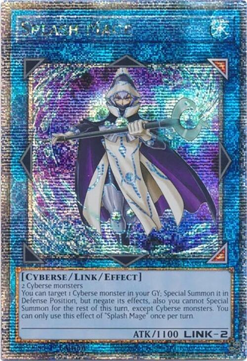 Splash Mage [RA04-EN080] Quarter Century Secret Rare | Gear Gaming Bentonville