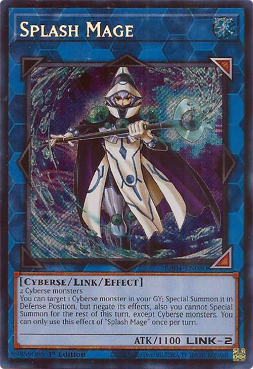 Splash Mage [RA04-EN080] Secret Rare | Gear Gaming Bentonville