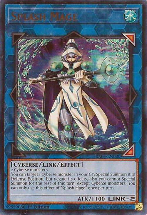 Splash Mage [RA04-EN080] Ultra Rare | Gear Gaming Bentonville