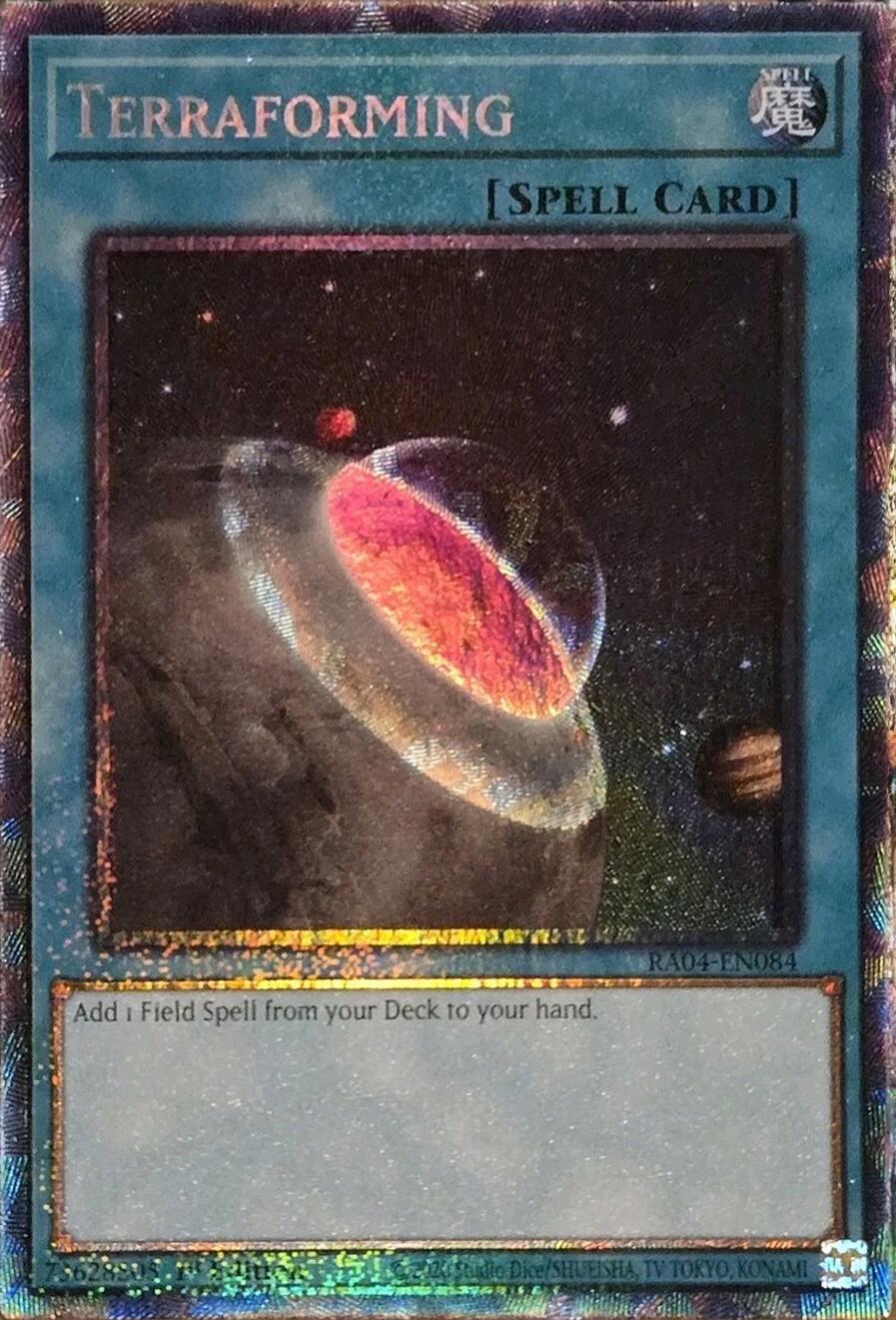 Terraforming [RA04-EN084] Prismatic Collector's Rare | Gear Gaming Bentonville