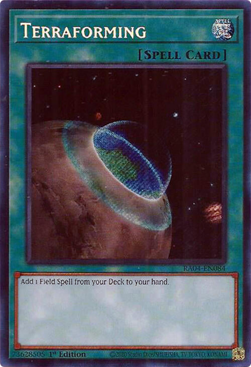 Terraforming [RA04-EN084] Secret Rare | Gear Gaming Bentonville
