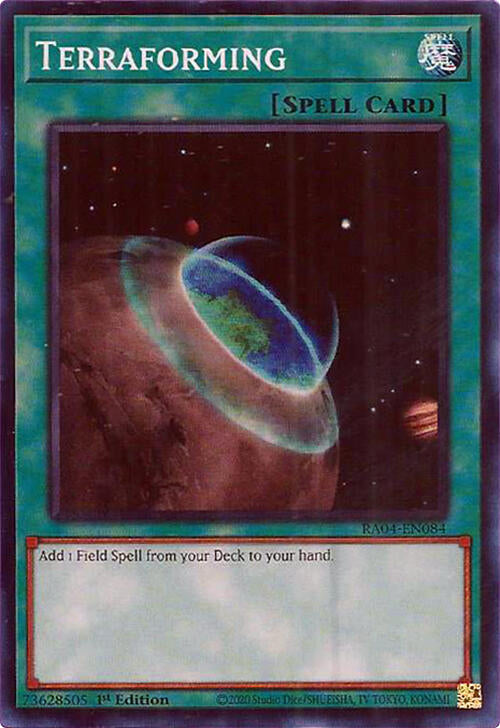 Terraforming [RA04-EN084] Super Rare | Gear Gaming Bentonville