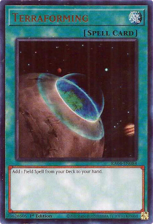 Terraforming [RA04-EN084] Ultra Rare | Gear Gaming Bentonville
