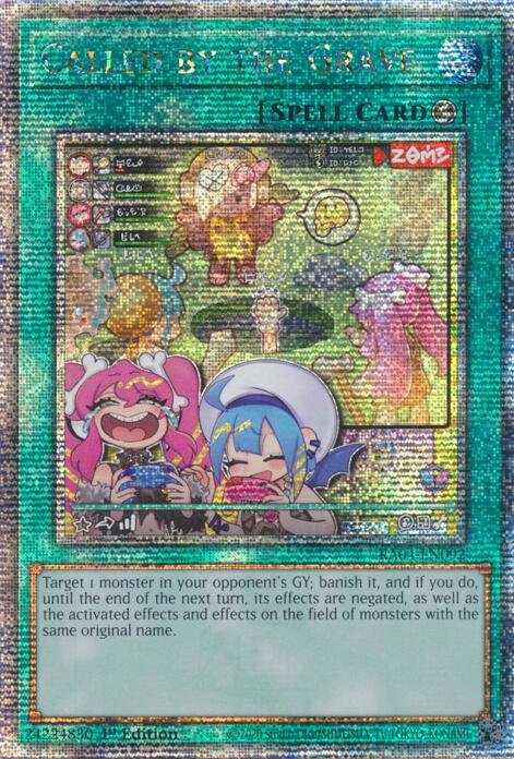 Called by the Grave (New Art) [RA04-EN092] Quarter Century Secret Rare | Gear Gaming Bentonville