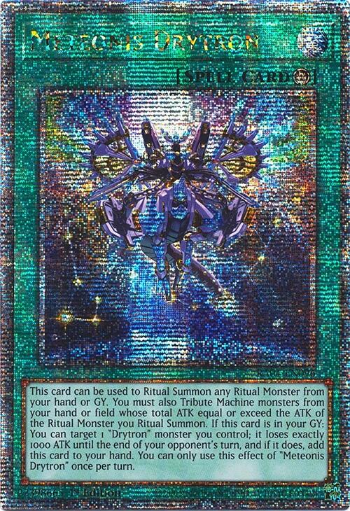 Meteonis Drytron [RA04-EN096] Quarter Century Secret Rare | Gear Gaming Bentonville