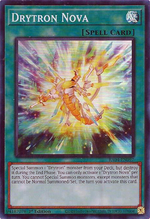 Drytron Nova [RA04-EN097] Super Rare | Gear Gaming Bentonville
