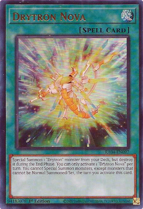 Drytron Nova [RA04-EN097] Ultra Rare | Gear Gaming Bentonville