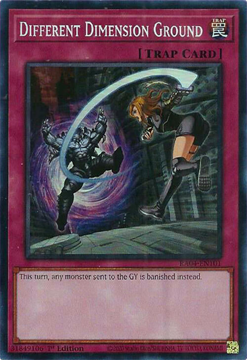 Different Dimension Ground [RA04-EN101] Super Rare | Gear Gaming Bentonville