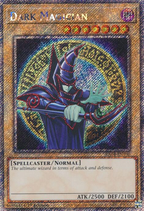 Dark Magician (9th Art) [RA04-EN106] Platinum Secret Rare | Gear Gaming Bentonville