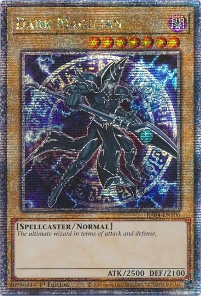Dark Magician (7th Art) [RA04-EN106] Quarter Century Secret Rare | Gear Gaming Bentonville