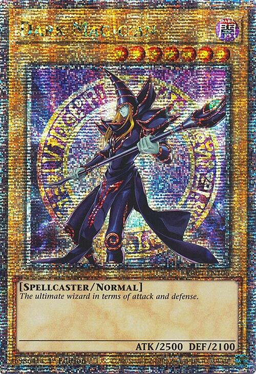 Dark Magician (8th Art) [RA04-EN106] Quarter Century Secret Rare | Gear Gaming Bentonville