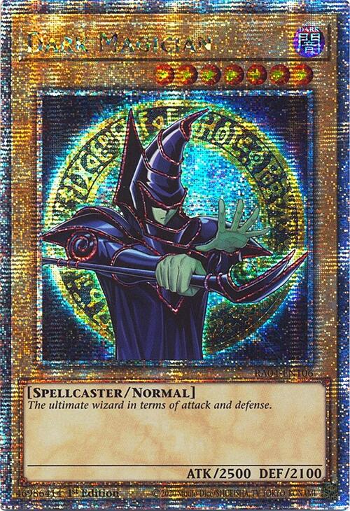 Dark Magician (9th Art) [RA04-EN106] Quarter Century Secret Rare | Gear Gaming Bentonville