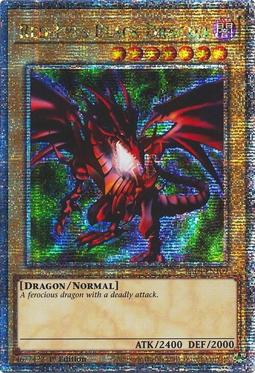 Red-Eyes Black Dragon (4th Art) [RA04-EN109] Quarter Century Secret Rare | Gear Gaming Bentonville