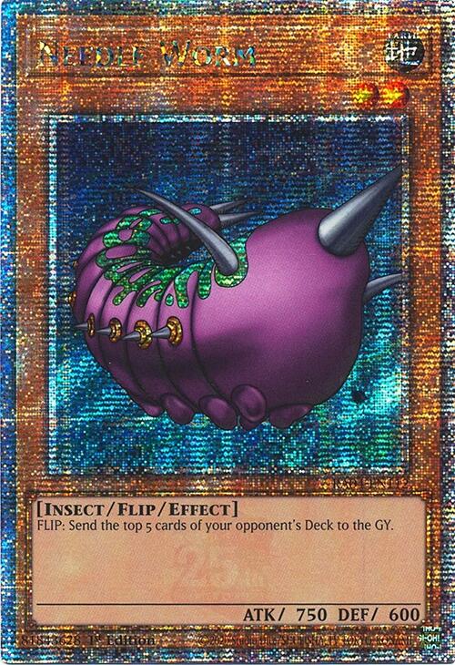 Needle Worm [RA04-EN112] Quarter Century Secret Rare | Gear Gaming Bentonville