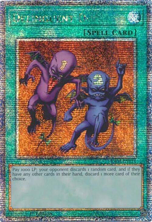 Delinquent Duo [RA04-EN114] Quarter Century Secret Rare | Gear Gaming Bentonville