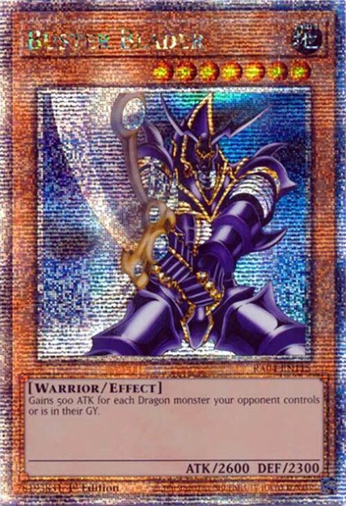Buster Blader [RA04-EN115] Quarter Century Secret Rare | Gear Gaming Bentonville
