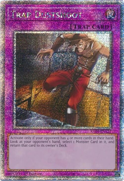 Trap Dustshoot [RA04-EN121] Quarter Century Secret Rare | Gear Gaming Bentonville