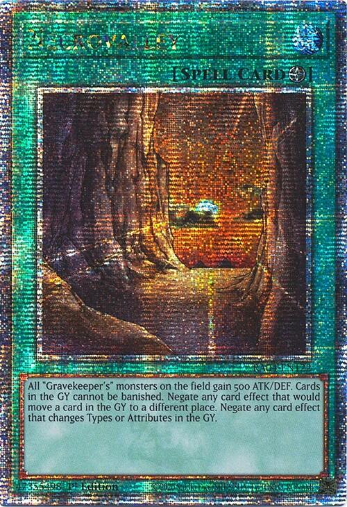 Necrovalley [RA04-EN122] Quarter Century Secret Rare | Gear Gaming Bentonville