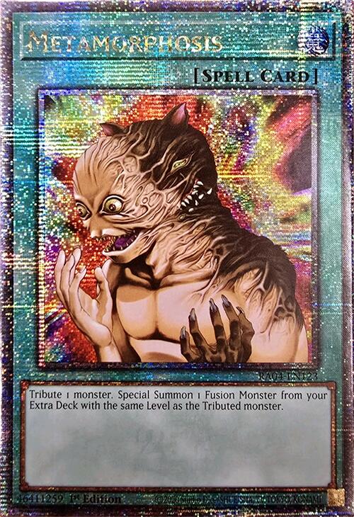 Metamorphosis [RA04-EN123] Quarter Century Secret Rare | Gear Gaming Bentonville
