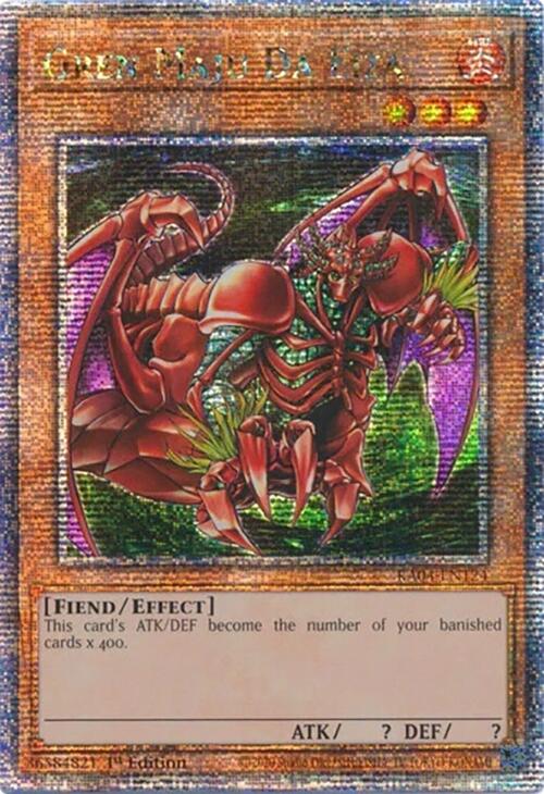 Gren Maju Da Eiza [RA04-EN124] Quarter Century Secret Rare | Gear Gaming Bentonville