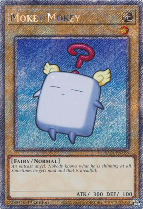 Mokey Mokey [RA04-EN126] Platinum Secret Rare | Gear Gaming Bentonville