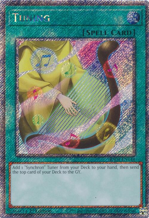 Tuning [RA04-EN144] Platinum Secret Rare | Gear Gaming Bentonville