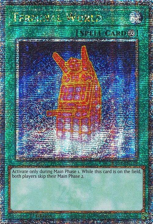 Terminal World [RA04-EN148] Quarter Century Secret Rare | Gear Gaming Bentonville