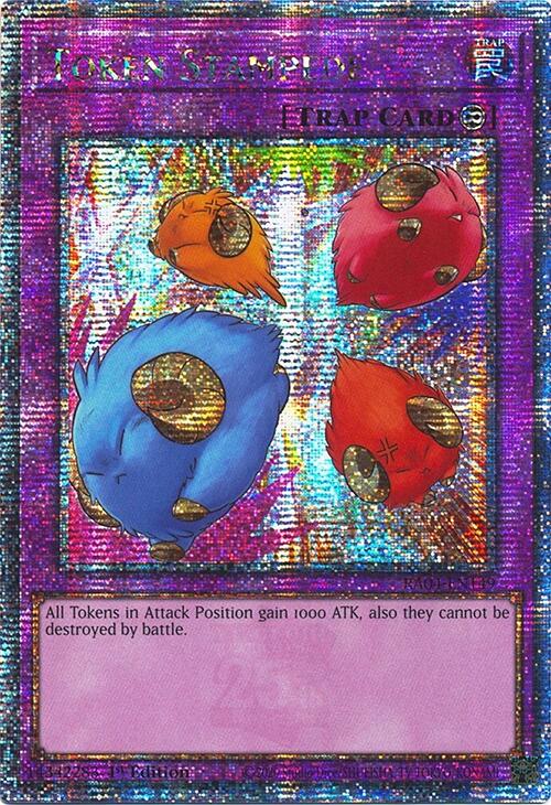 Token Stampede [RA04-EN149] Quarter Century Secret Rare | Gear Gaming Bentonville