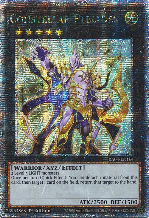 Constellar Pleiades [RA04-EN164] Quarter Century Secret Rare | Gear Gaming Bentonville