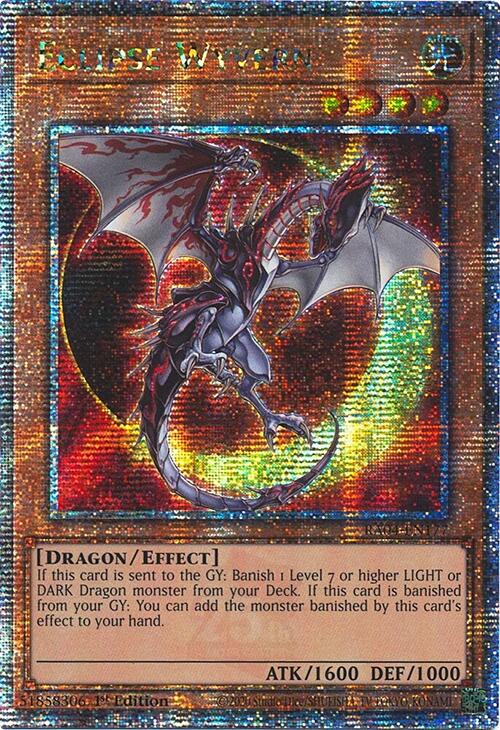 Eclipse Wyvern [RA04-EN177] Quarter Century Secret Rare | Gear Gaming Bentonville