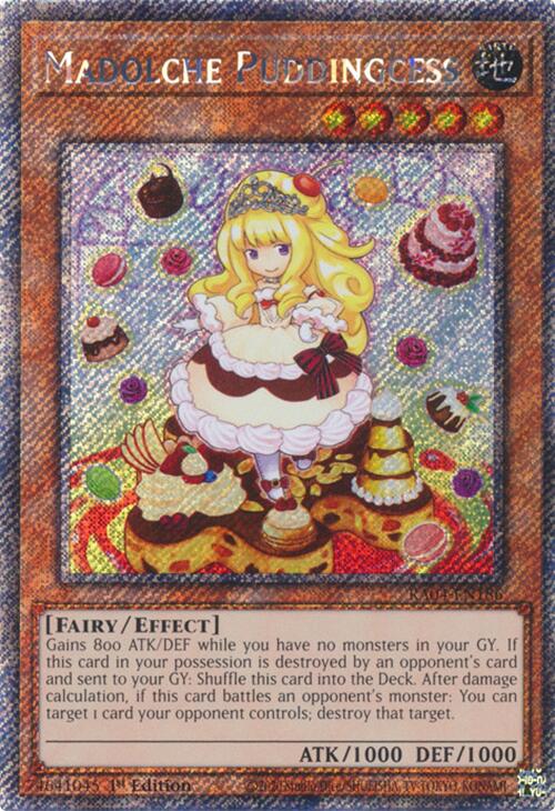 Madolche Puddingcess [RA04-EN186] Platinum Secret Rare | Gear Gaming Bentonville
