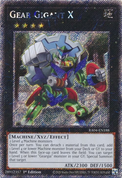 Gear Gigant X [RA04-EN188] Platinum Secret Rare | Gear Gaming Bentonville
