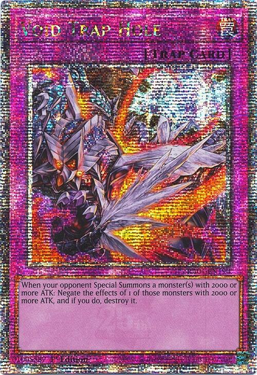Void Trap Hole [RA04-EN190] Quarter Century Secret Rare | Gear Gaming Bentonville