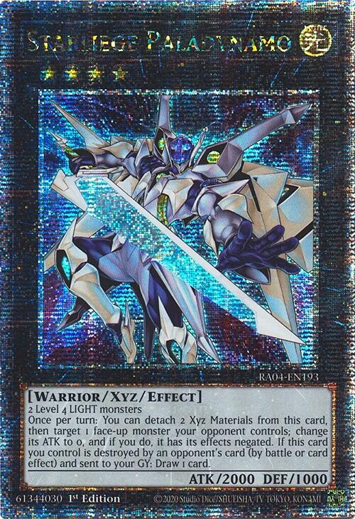 Starliege Paladynamo [RA04-EN193] Quarter Century Secret Rare | Gear Gaming Bentonville