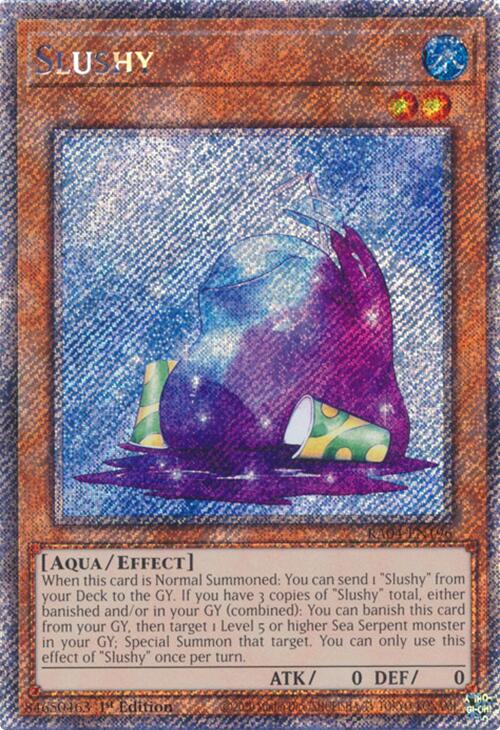 Slushy [RA04-EN196] Platinum Secret Rare | Gear Gaming Bentonville