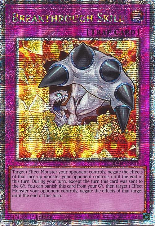 Breakthrough Skill [RA04-EN202] Quarter Century Secret Rare | Gear Gaming Bentonville