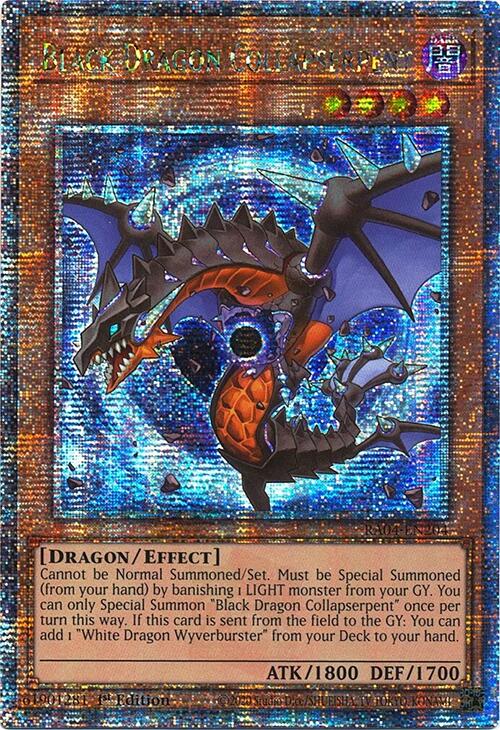 Black Dragon Collapserpent [RA04-EN204] Quarter Century Secret Rare | Gear Gaming Bentonville